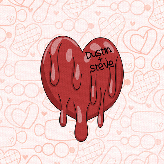 STL - DRIPPY HEART