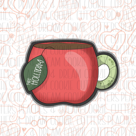 STL -  APPLE COFFEE MUG