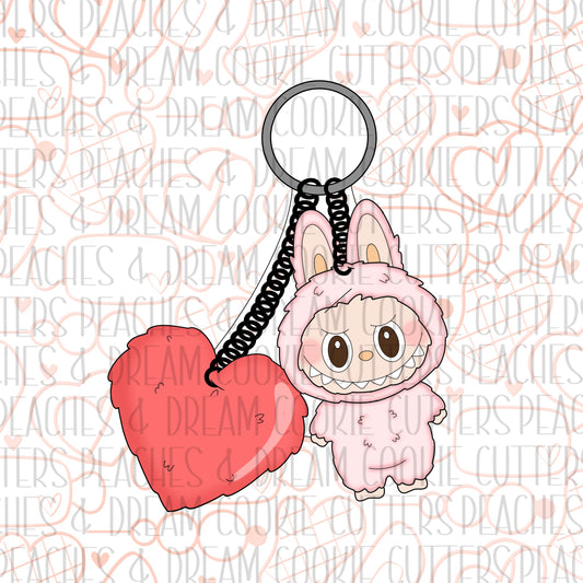 STL - LITTLE MONSTERS KEYCHAIN