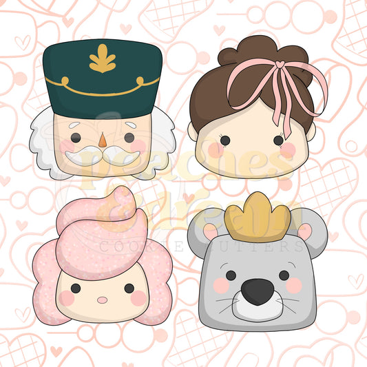 STL - CUTE NUTCRACKER SET