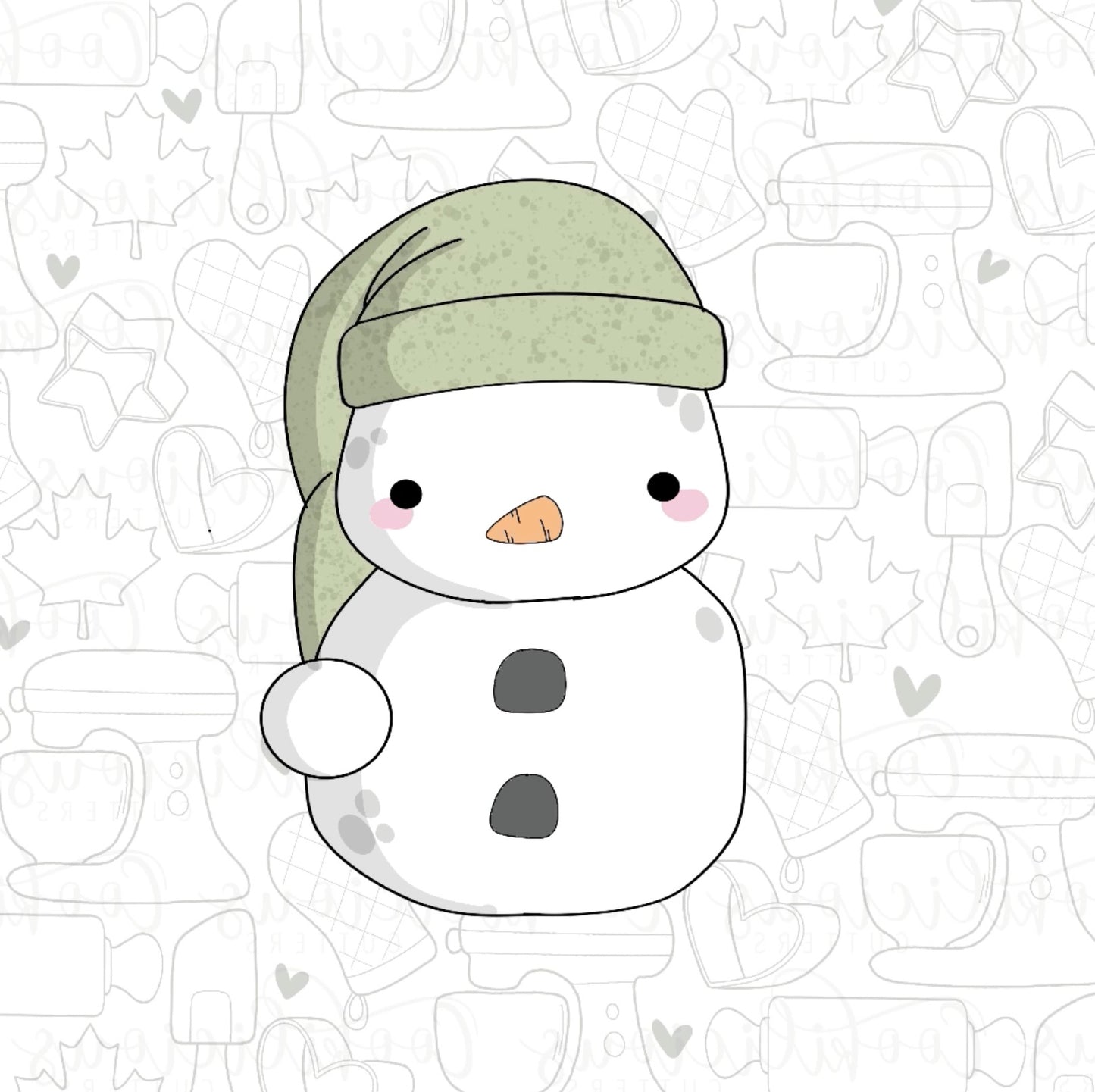 Droopy Hat Snowman