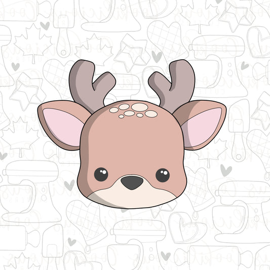 STL - CHUBBY REINDEER