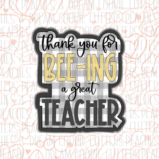 Bee-ing a Great Teacher Plaque