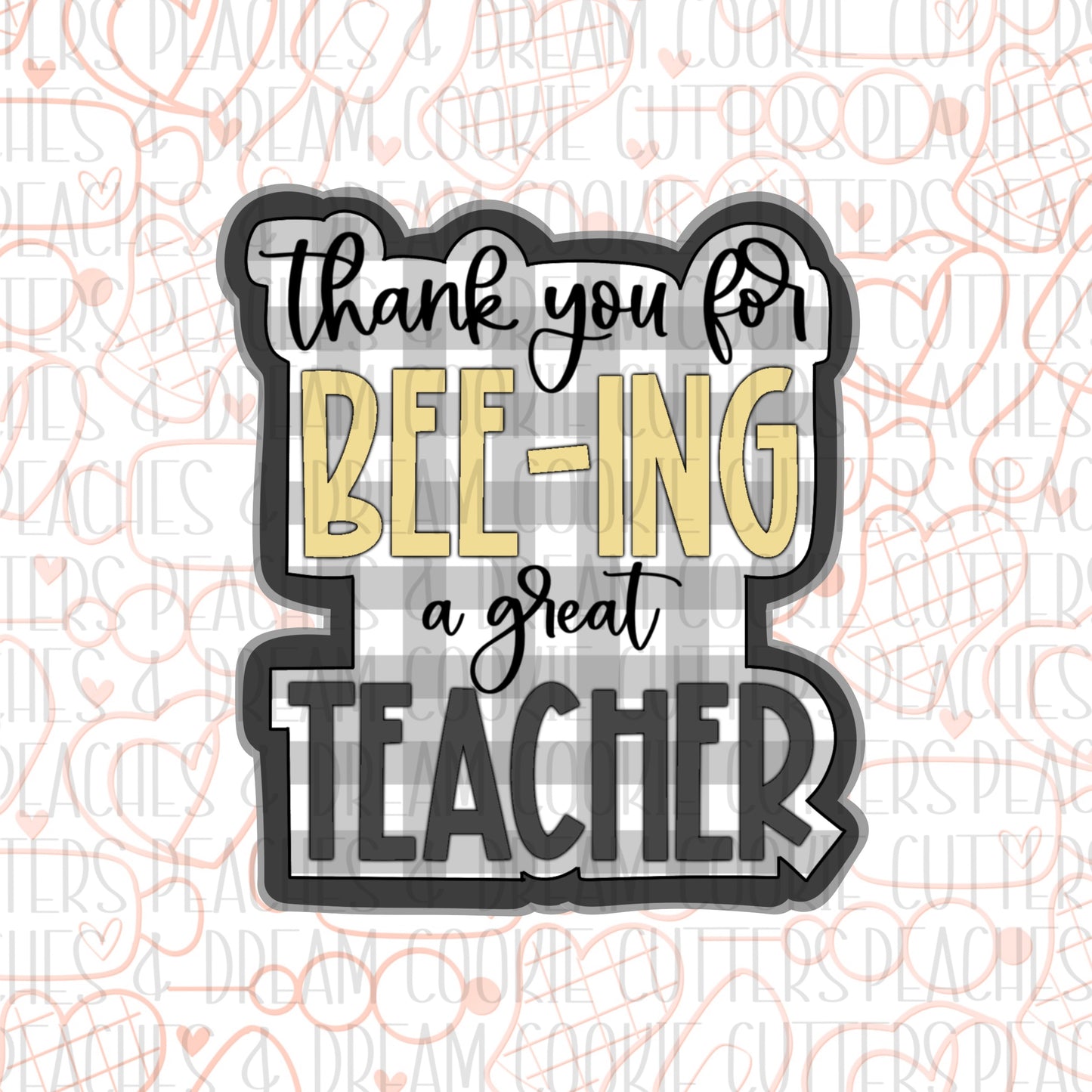 STL -  BEEING A GREAT TEACHER PLAQUE