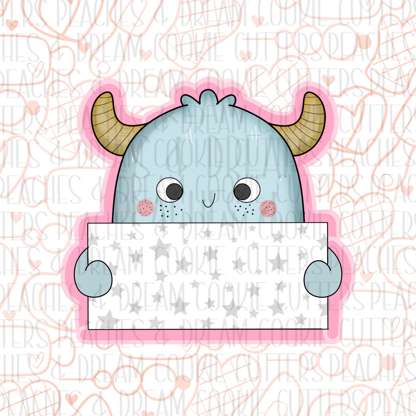 Cutie Monster 1 Plaque