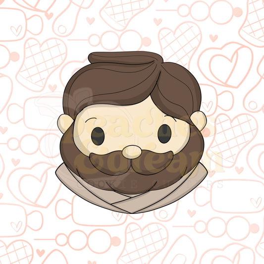 STL - SQUARISH JOSEPH FACE