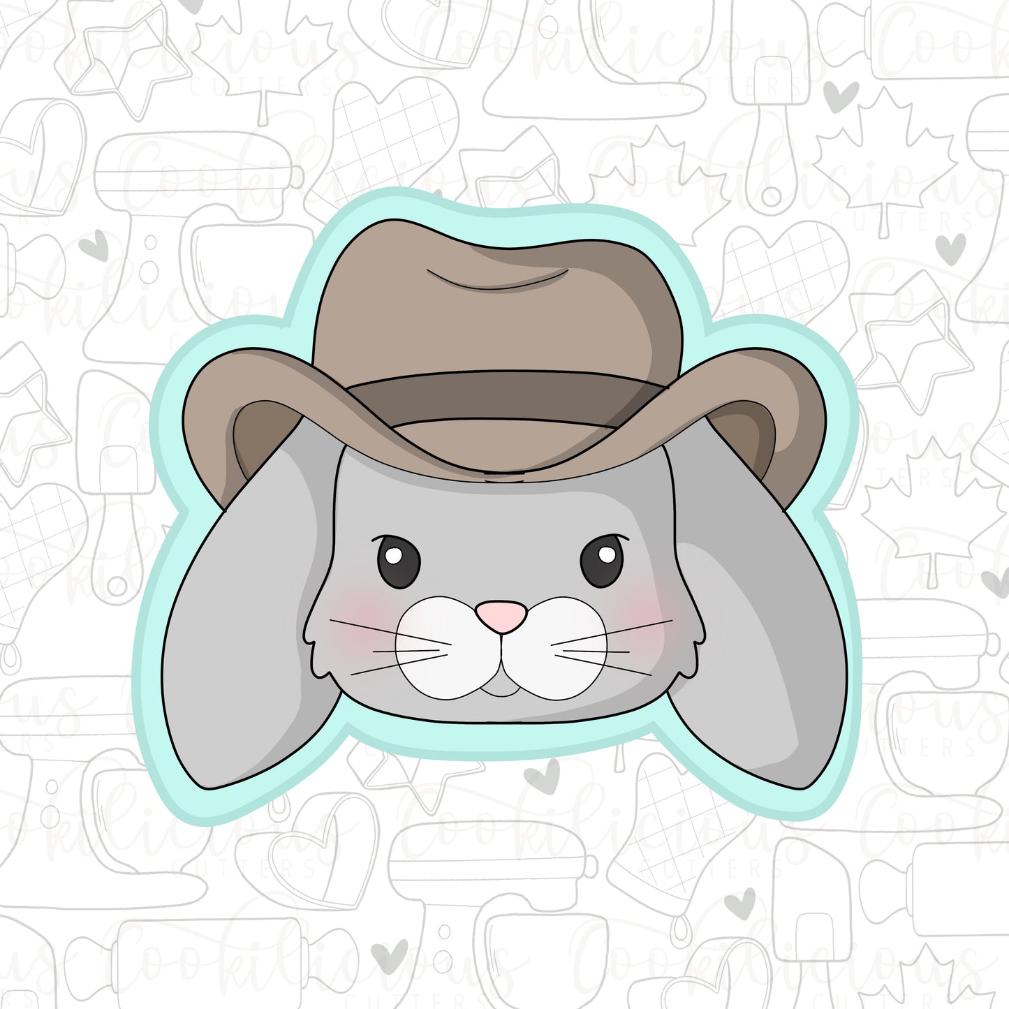 STL - COWBOY BUNNY