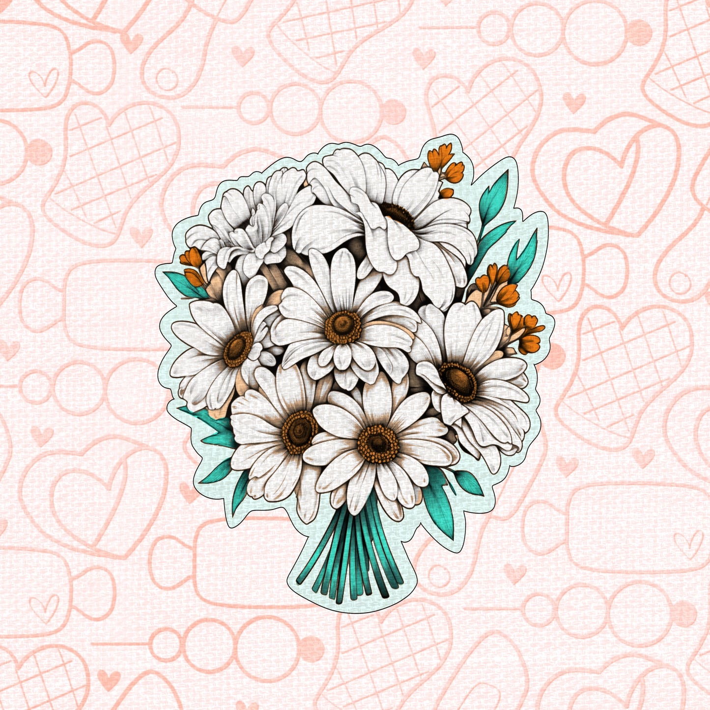 STL - DAISY BOUQUET
