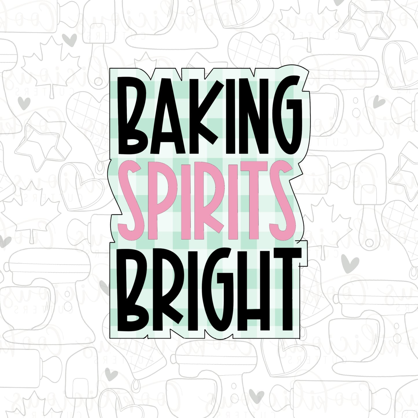 Baking Spirits Bright Plaque