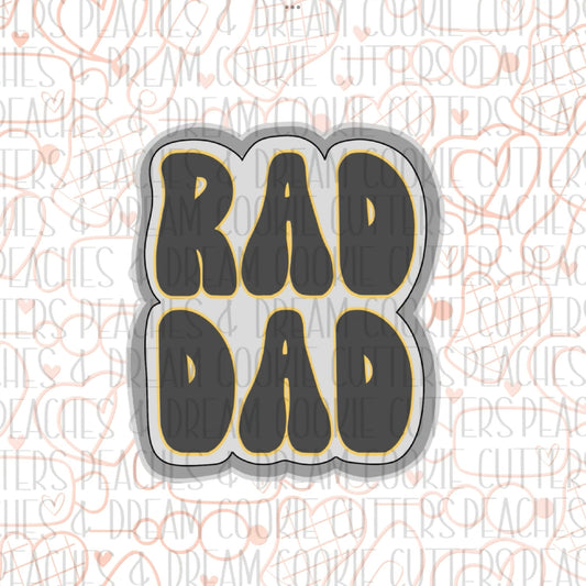 Rad Dad Plaque