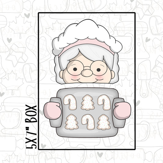 Mrs Claus' Cookie Tray Set
