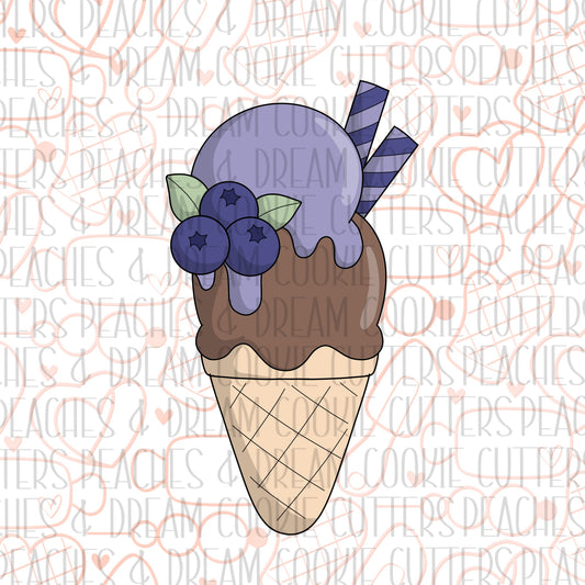 STL - BLUEBERRY ICE CREAM
