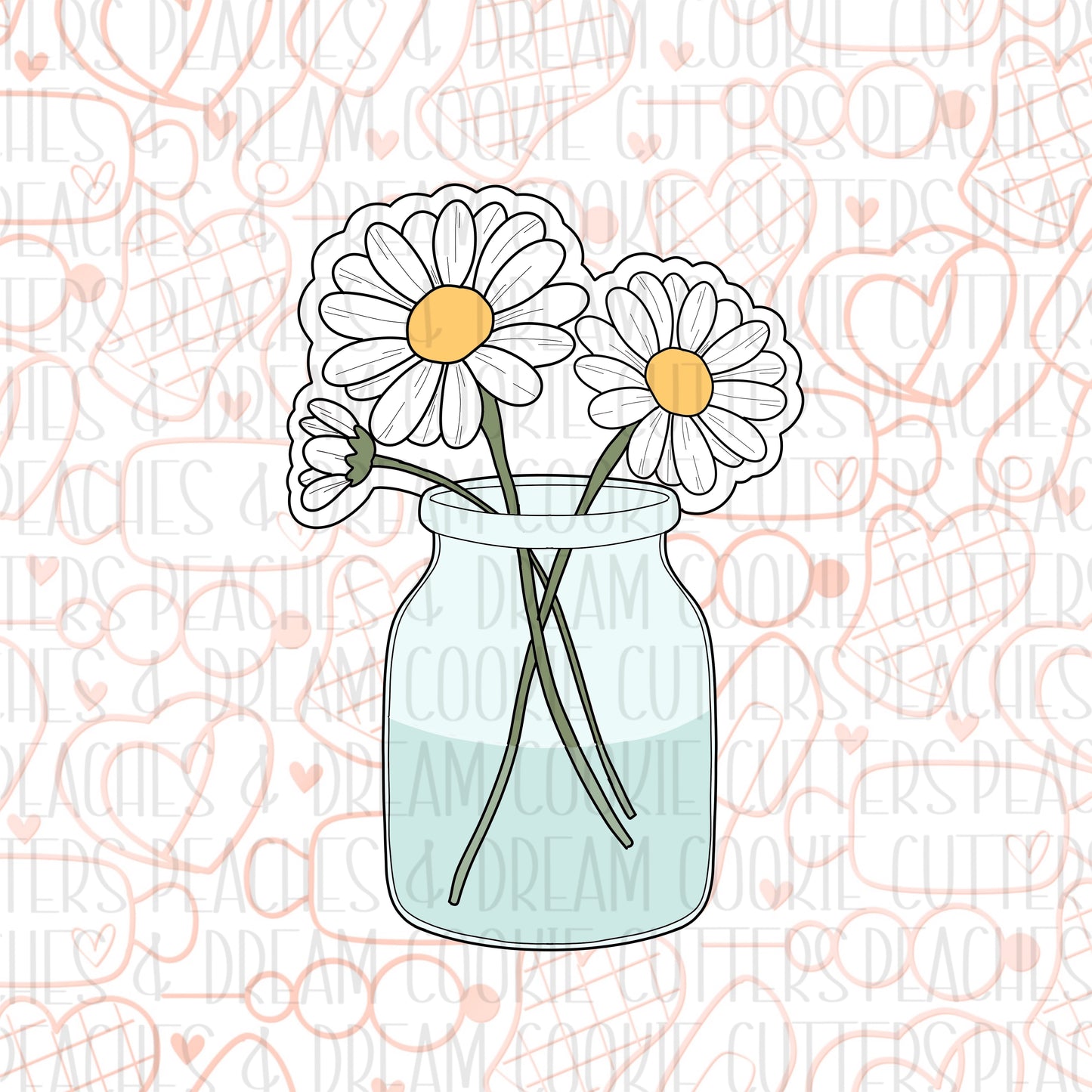 STL - DAISY VASE