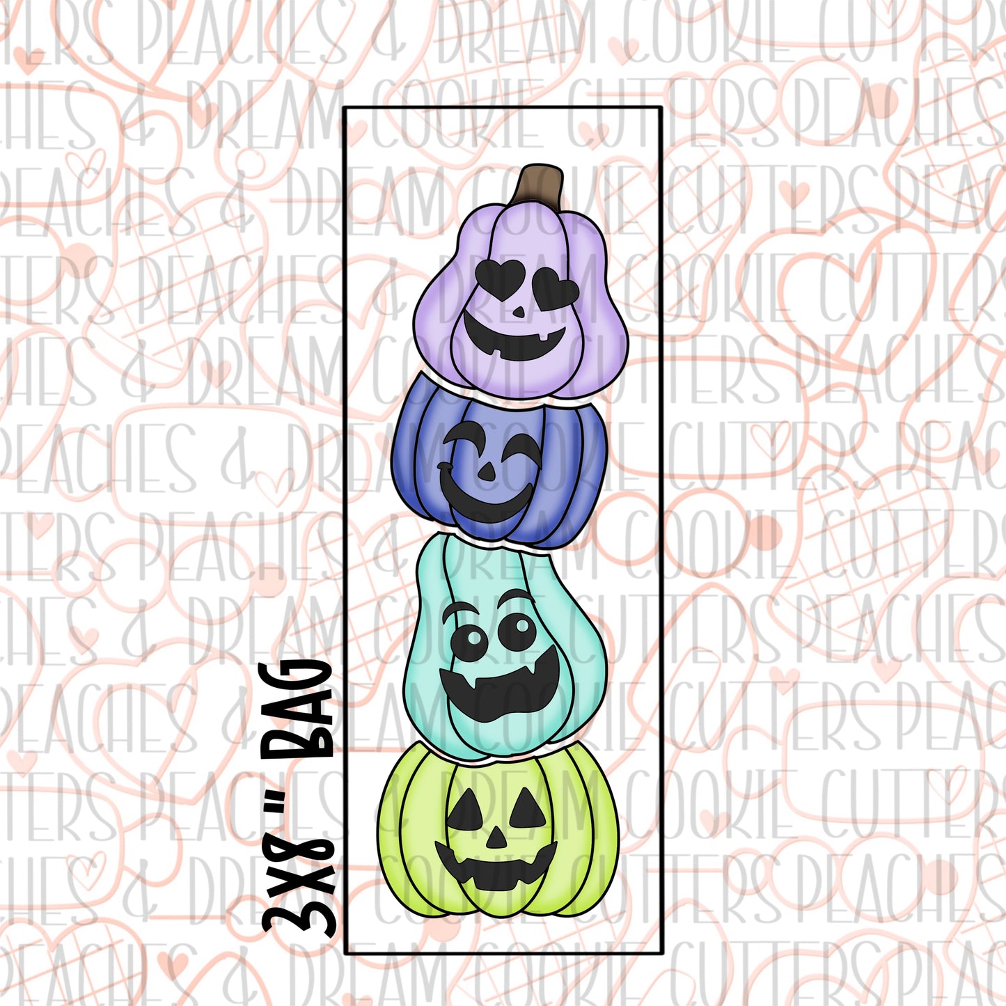 STL - CUTE STACKING PUMPKINS