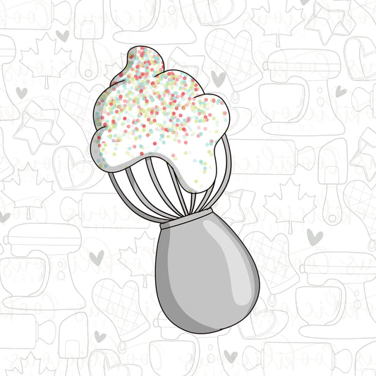 Whisk with Frosting