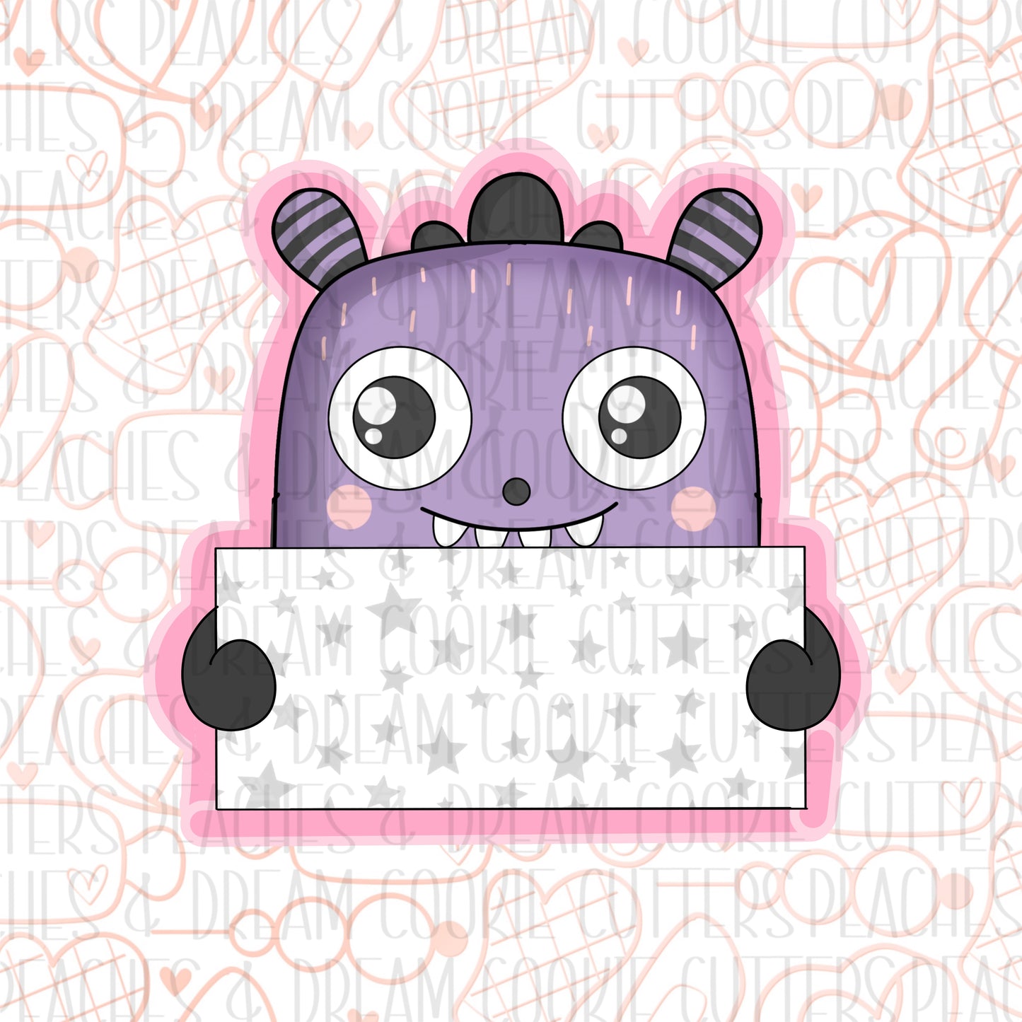 Cutie Monster 2 Plaque