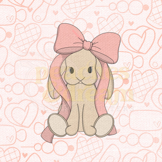 STL -  STUFFED BUNNY BOW