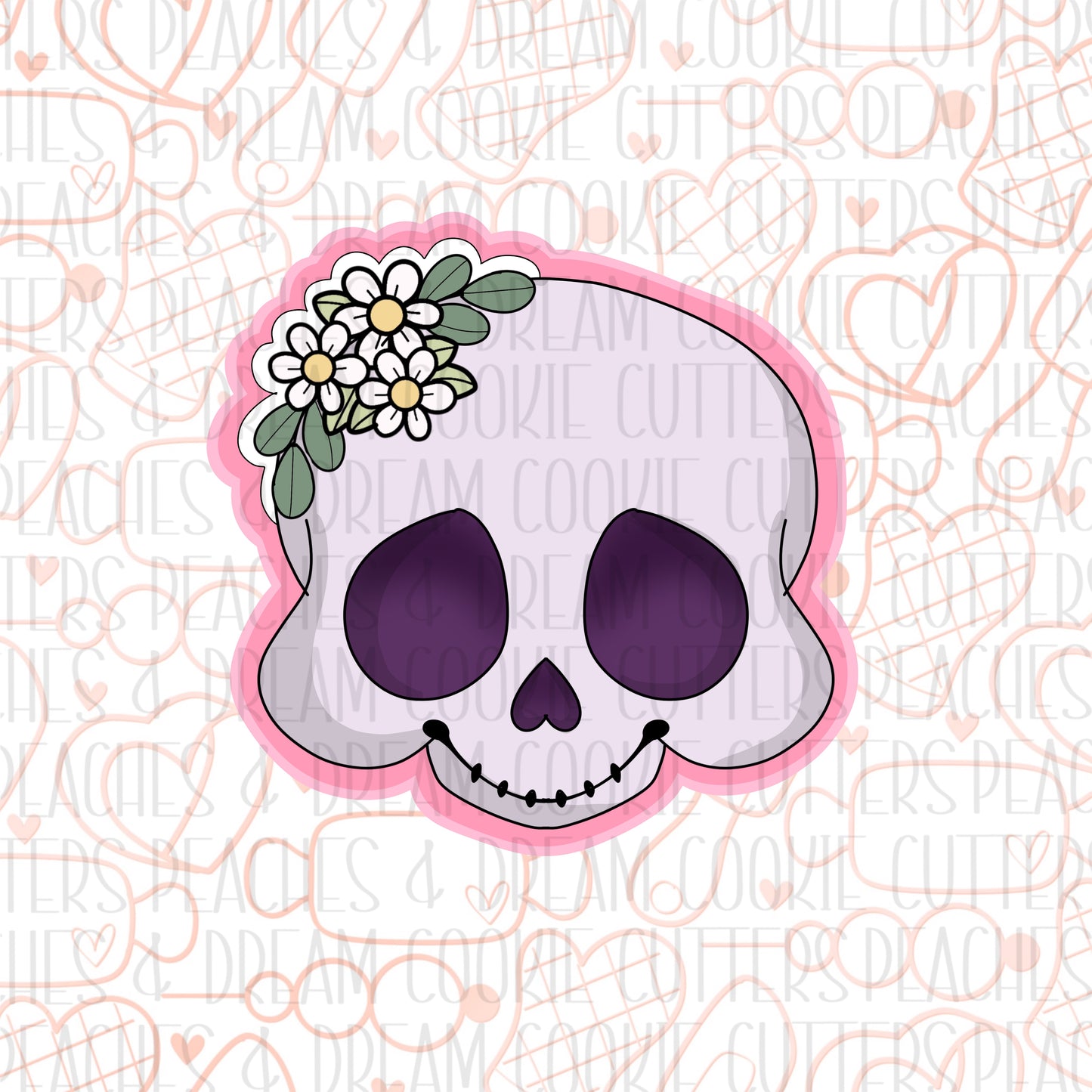 STL - DAISY SKULL