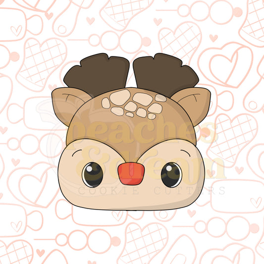 STL - SQUARISH REINDEER