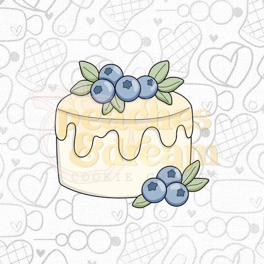 STL -  BLUEBERRY CAKE
