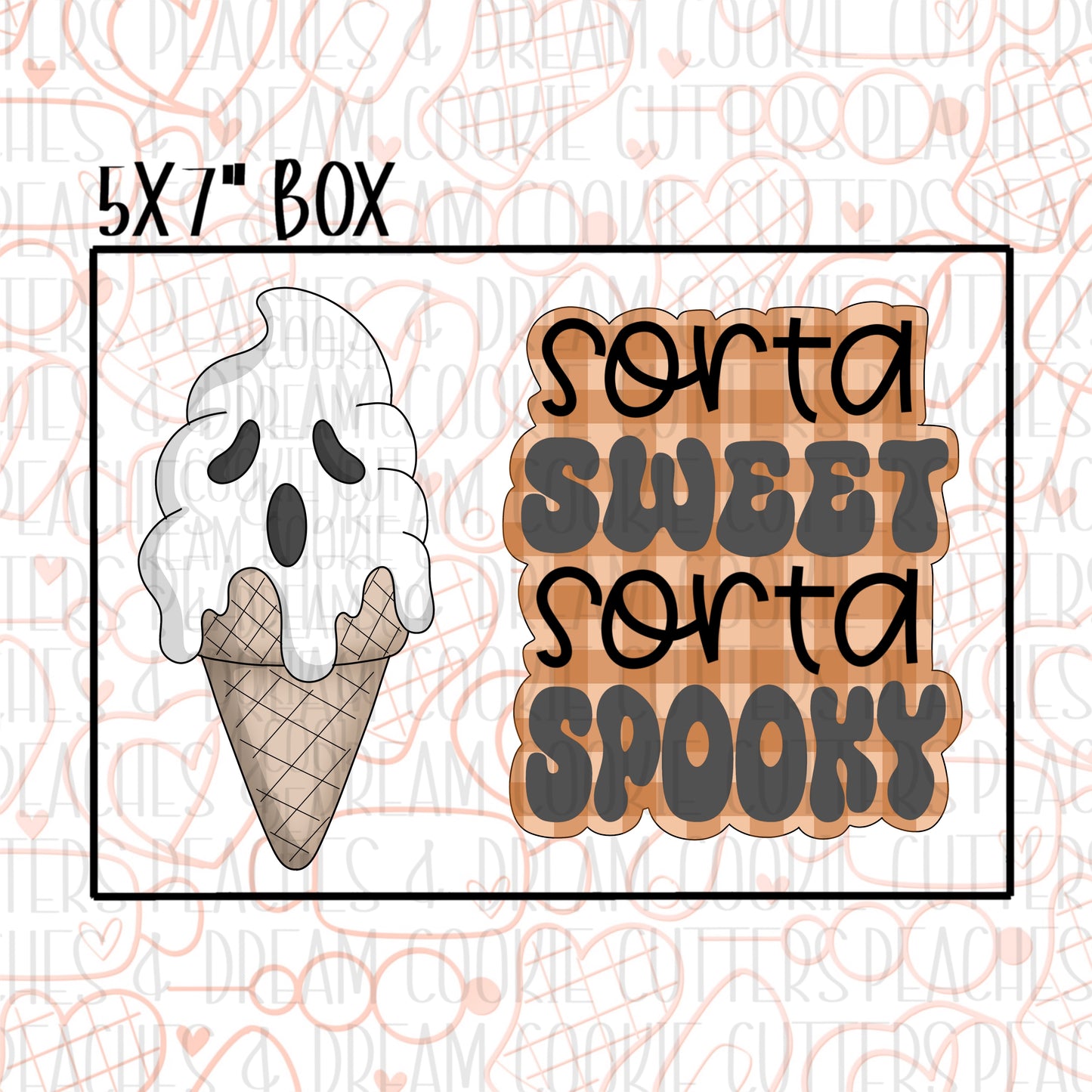 STL - GHOST ICE CREAM SET