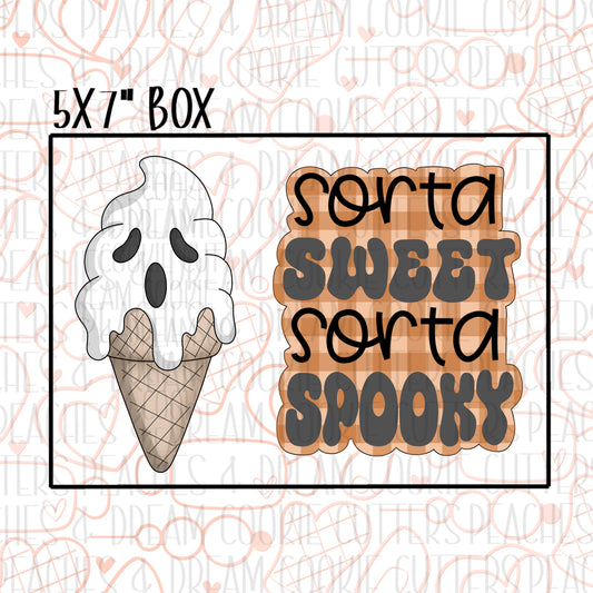 STL - GHOST ICE CREAM SET