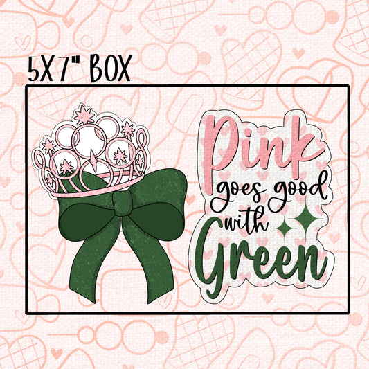 STL - PINK GOES GOOD WITH GREEN SET