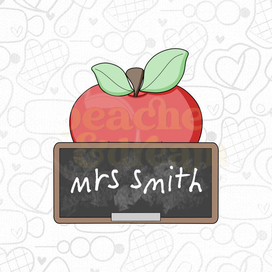 STL -  APPLE CHALKBOARD