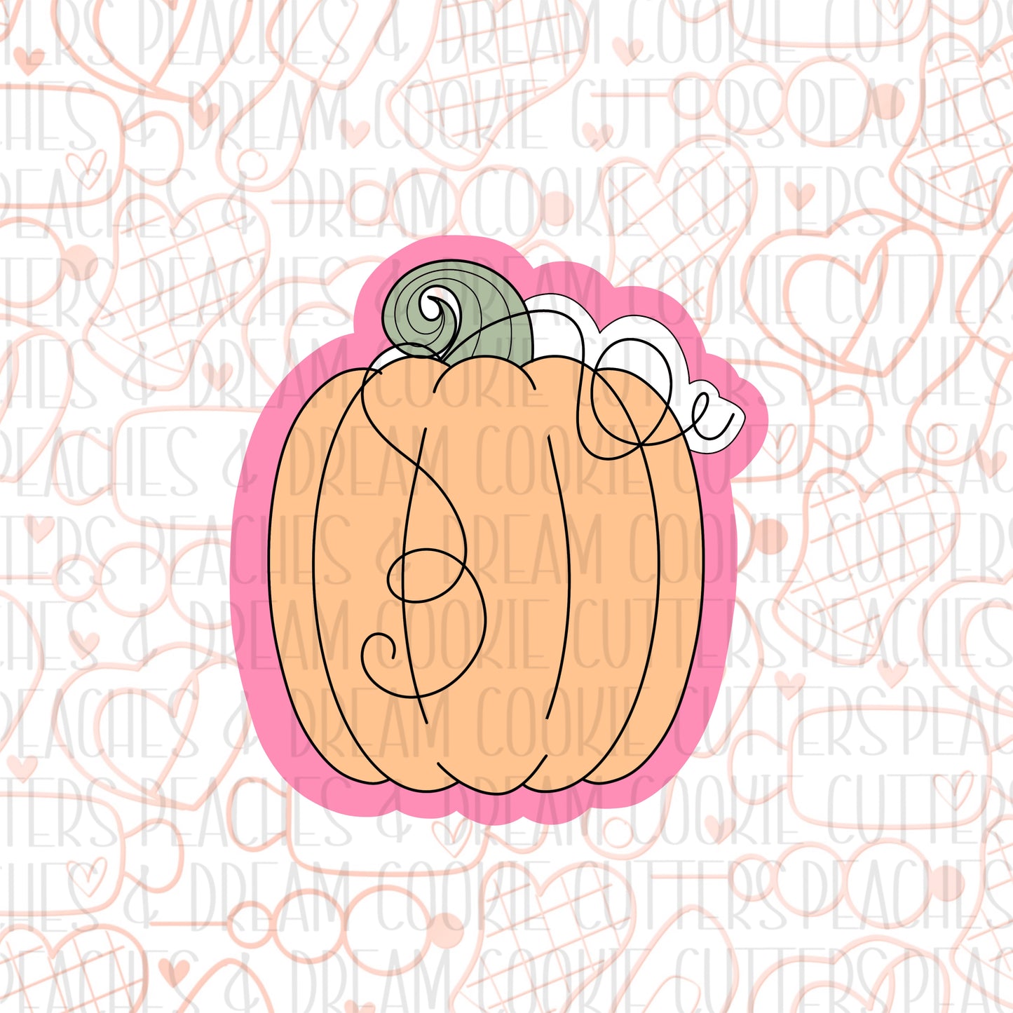 STL - CURLY PUMPKIN