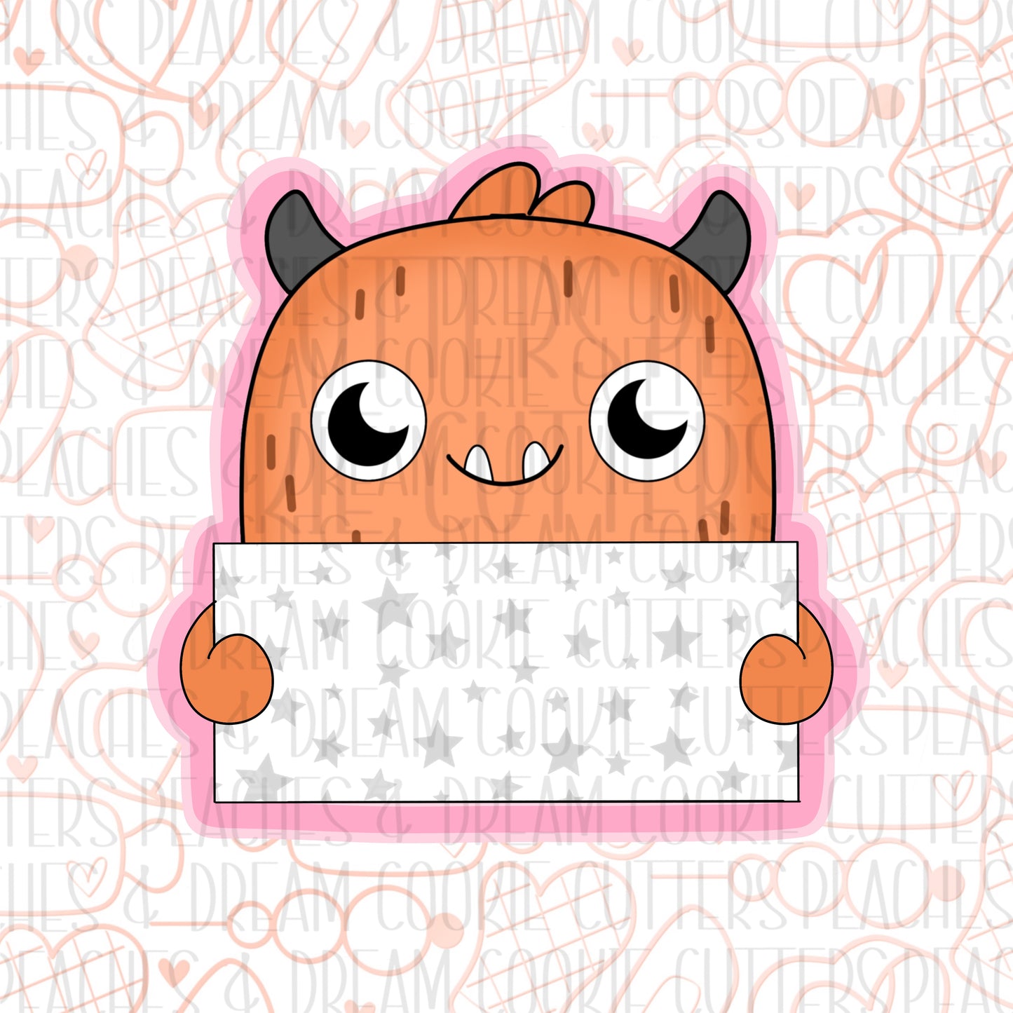 Cutie Monster 1 Plaque