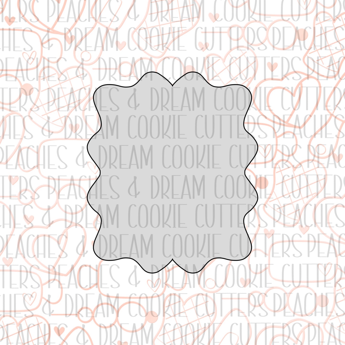 STL - CURVY PLAQUE