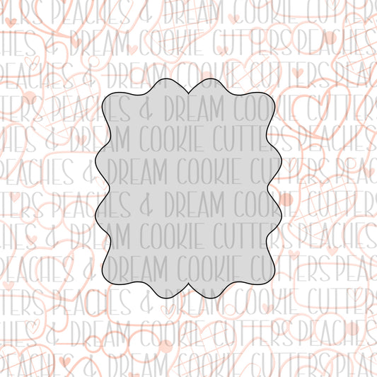 STL - CURVY PLAQUE