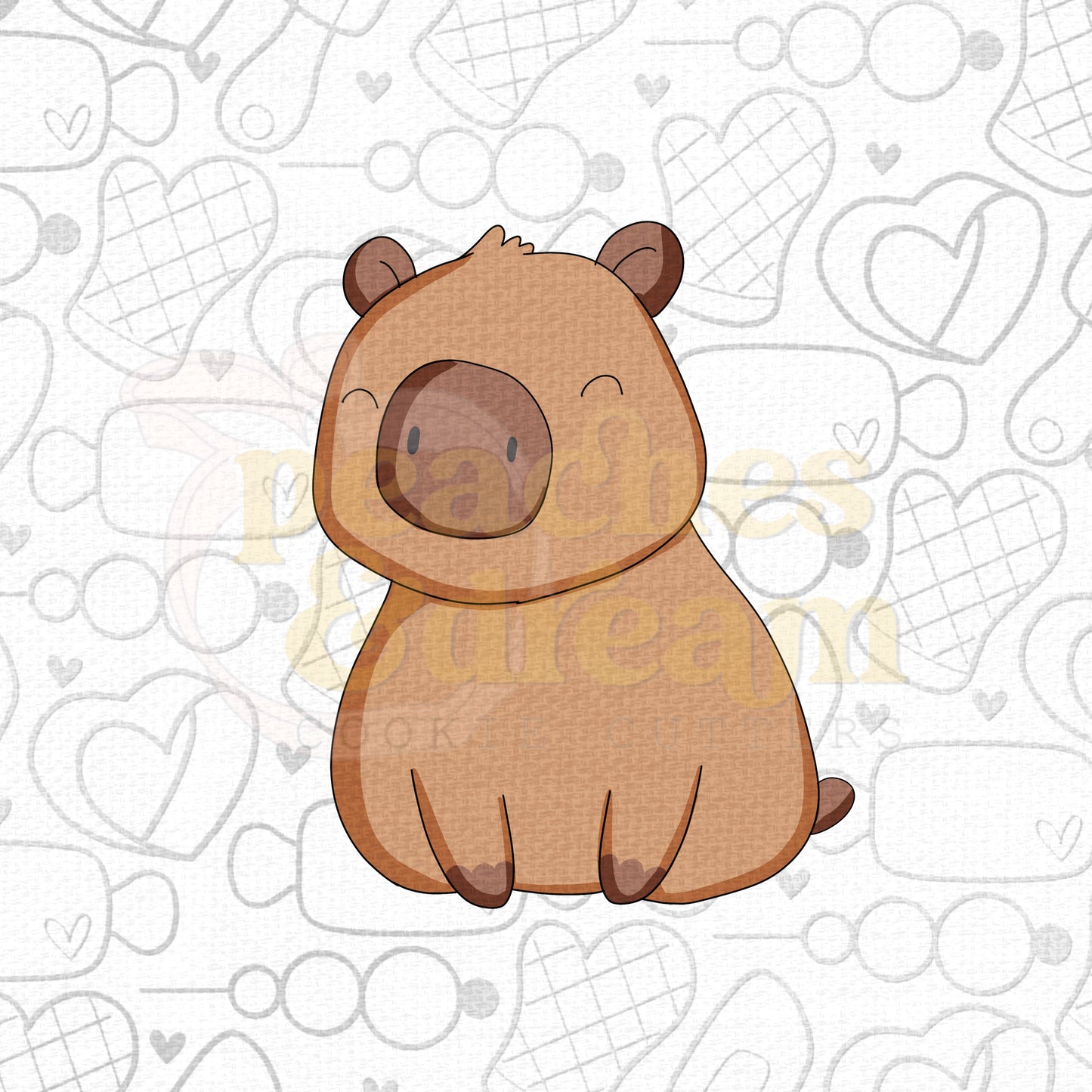 STL -  CUTE CAPYBARA