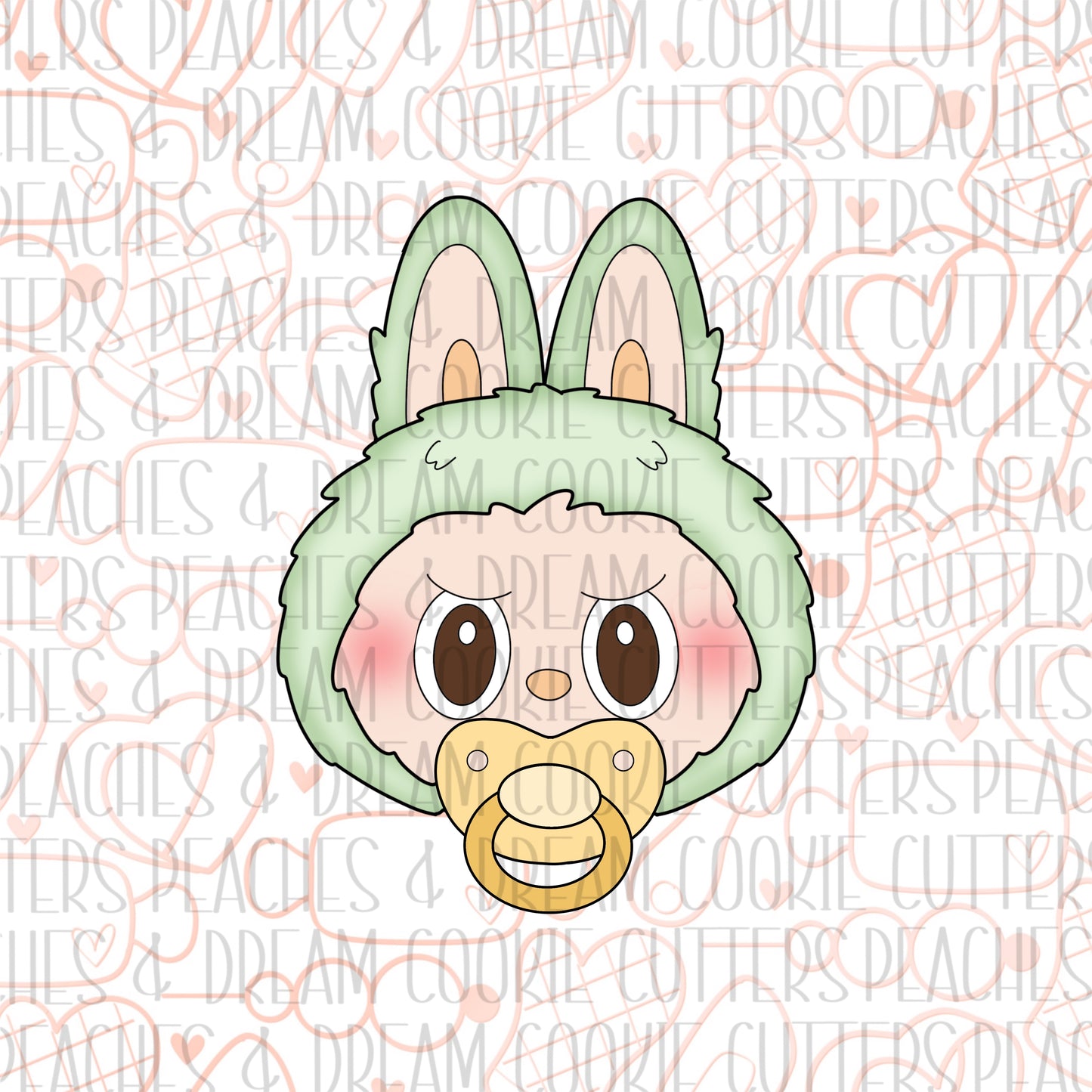 STL - LITTLE MONSTERS PACIFIER