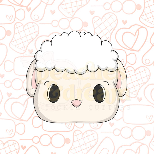 STL - SQUARISH LAMB FACE