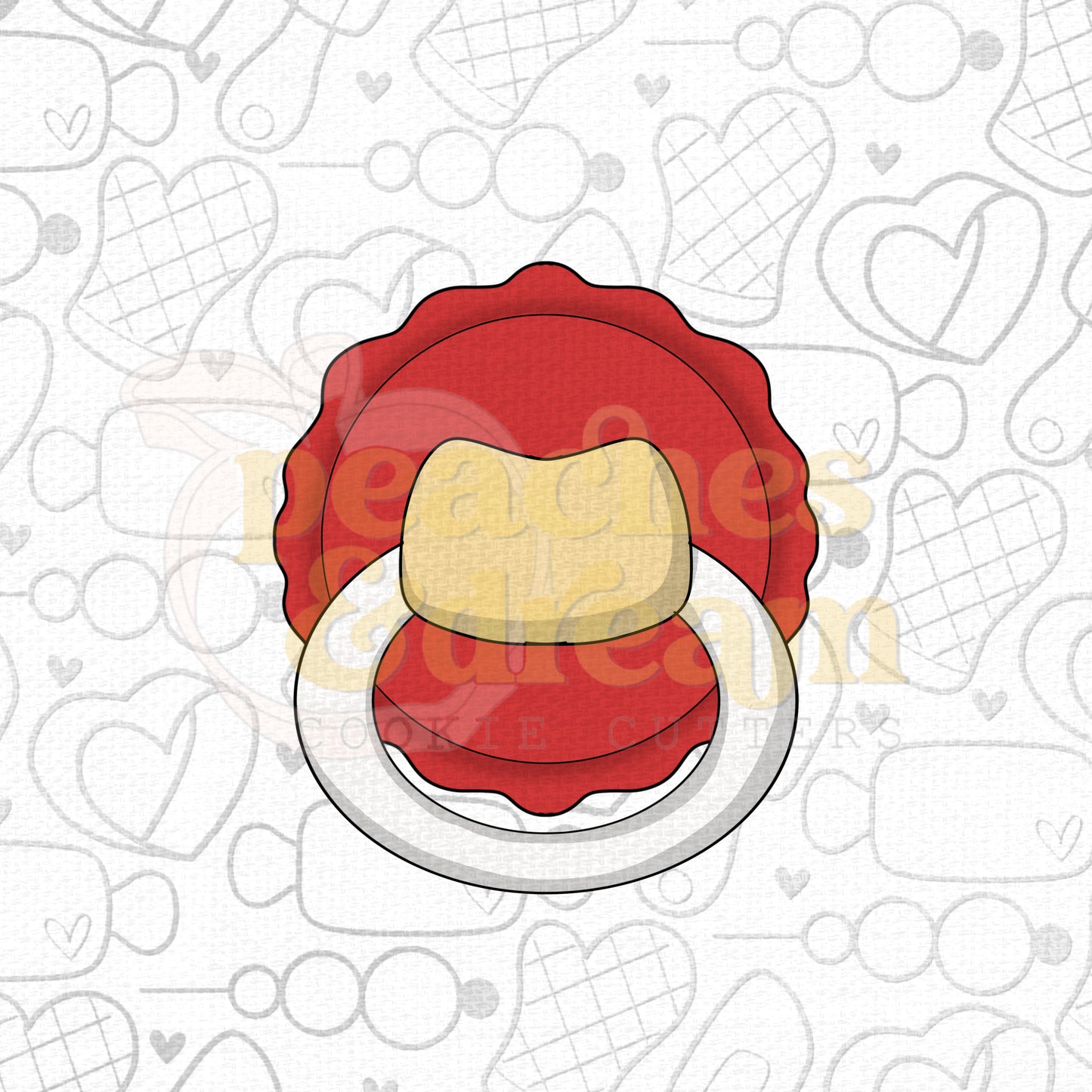 STL -  BOTTLE CAP PACIFIER