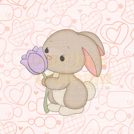 STL -  CUTE BUNNY BUTTERFLY