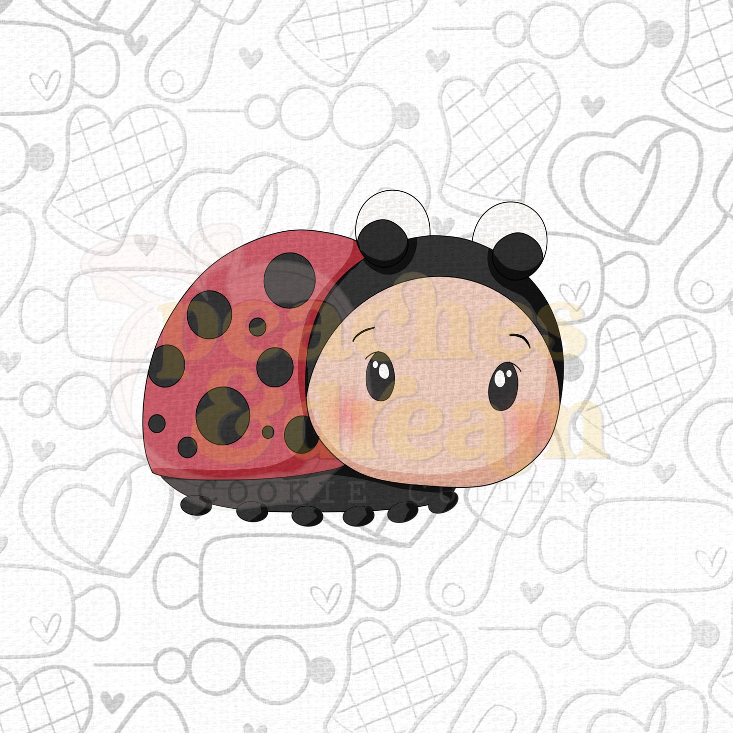 STL -  CUTE LADYBUG