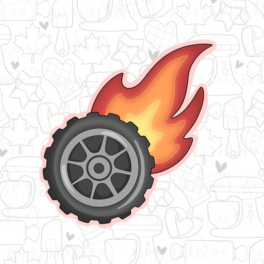 STL - FLAME TIRE