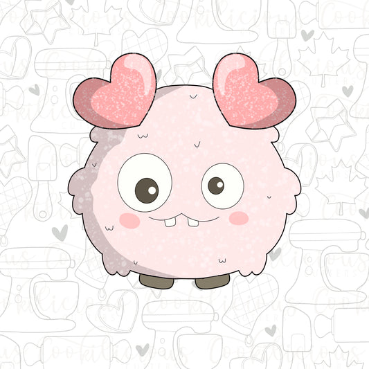Fluffy Love Monster