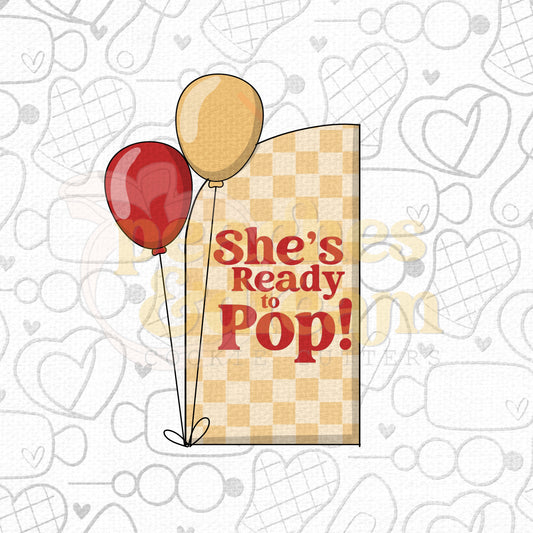 STL -  BALLOON HALF PLAQUE