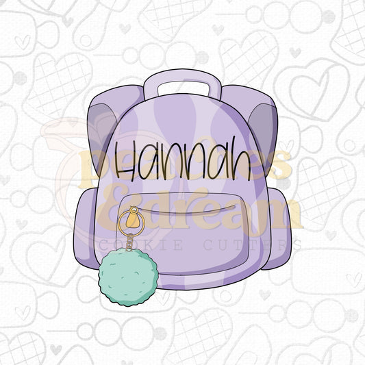 STL -  CUTE BACKPACK KEYCHAIN