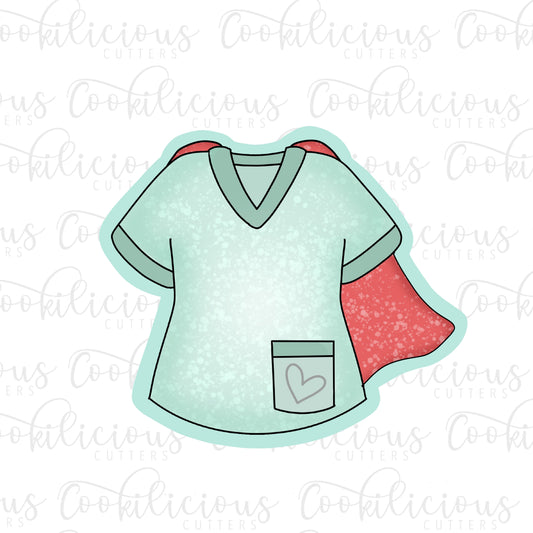 STL - SCRUB TOP CAPE