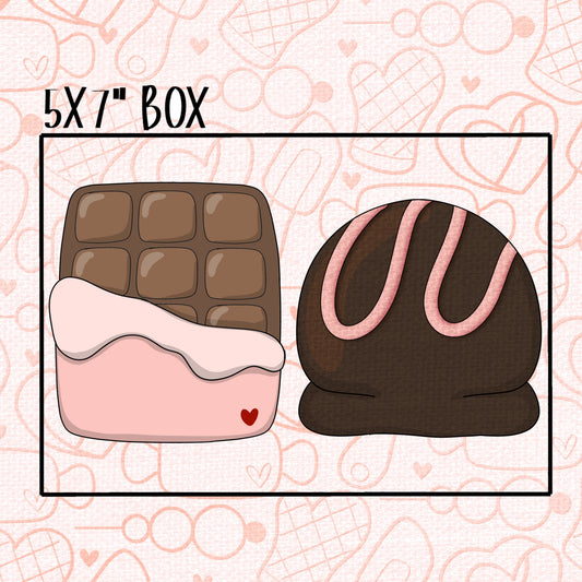 STL - CHUBBY CHOCOLATE SET