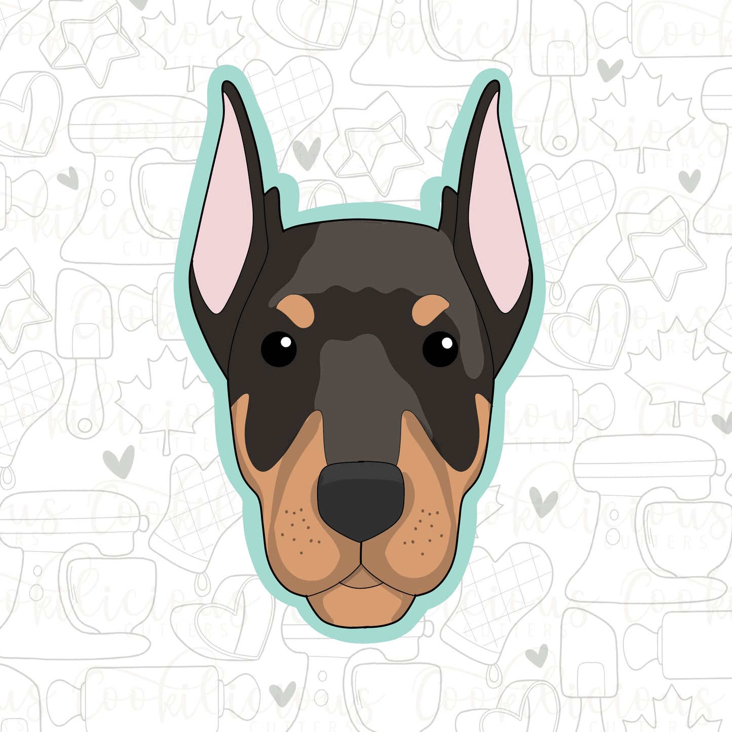 STL -DOBERMAN FACE