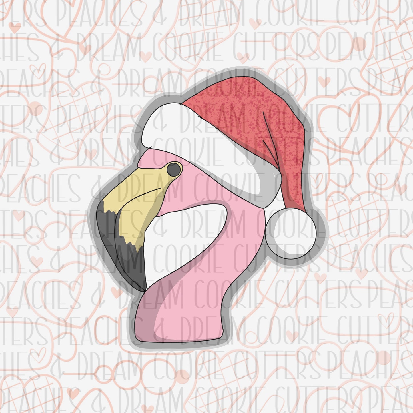 Christmas Flamingo