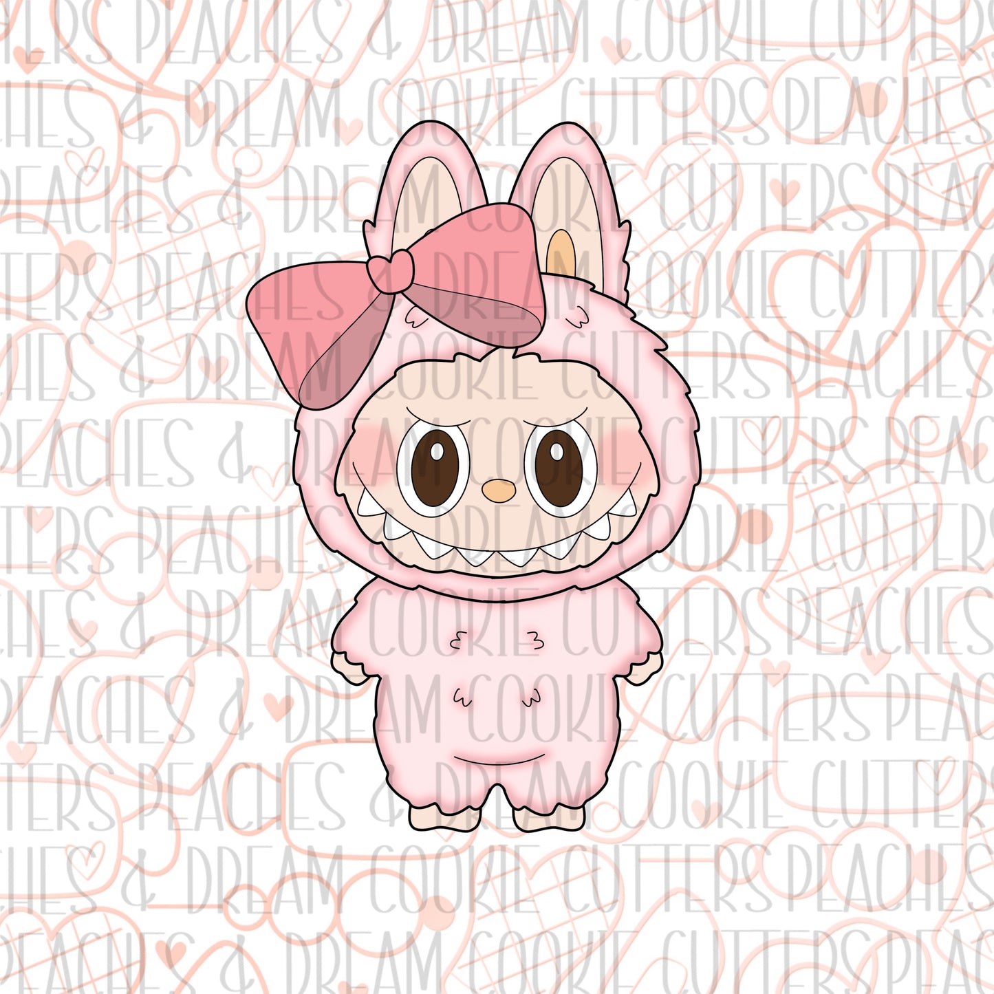 STL - LITTLE MONSTERS BODY WITH BOW