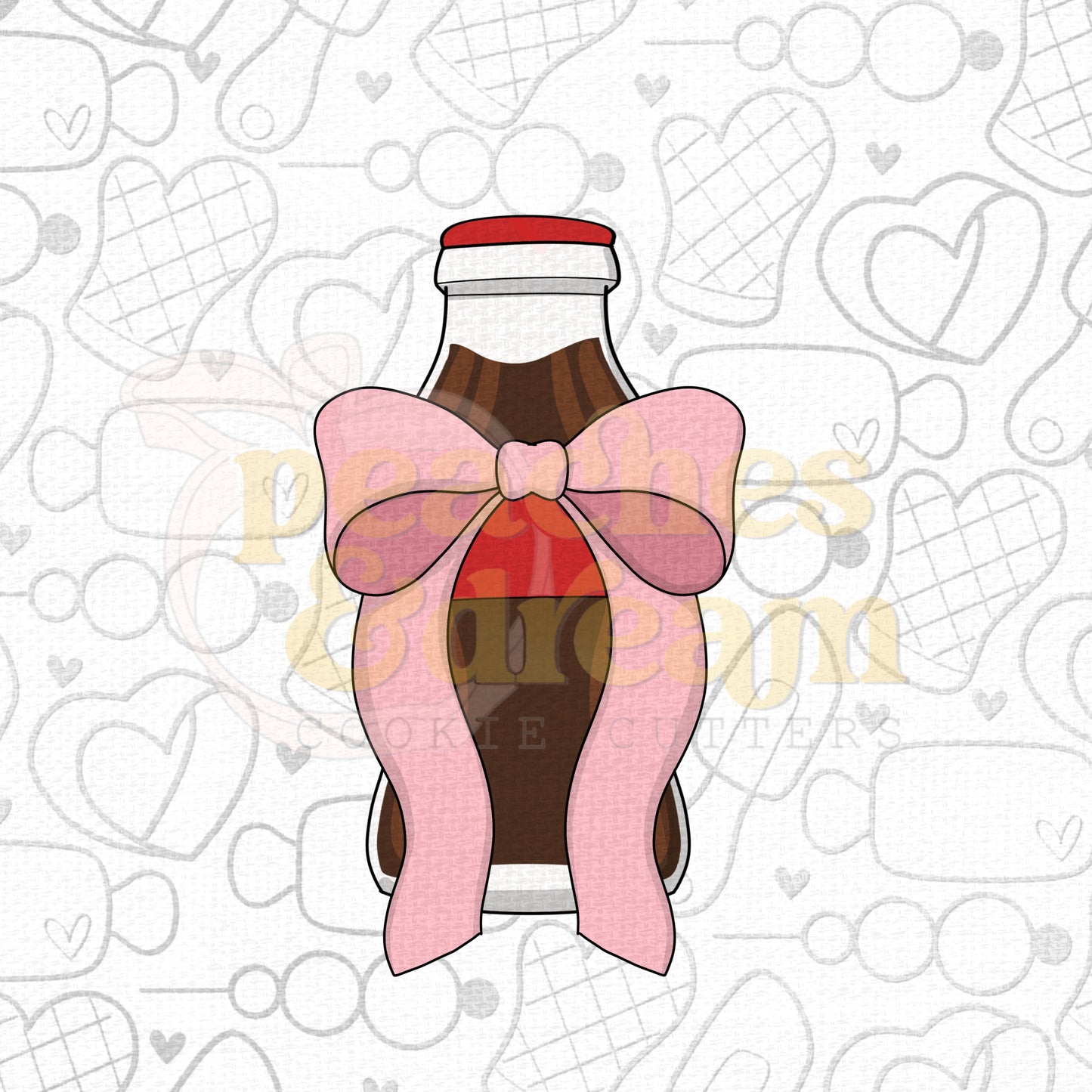 STL -  COQUETTE  SODA BOTTLE