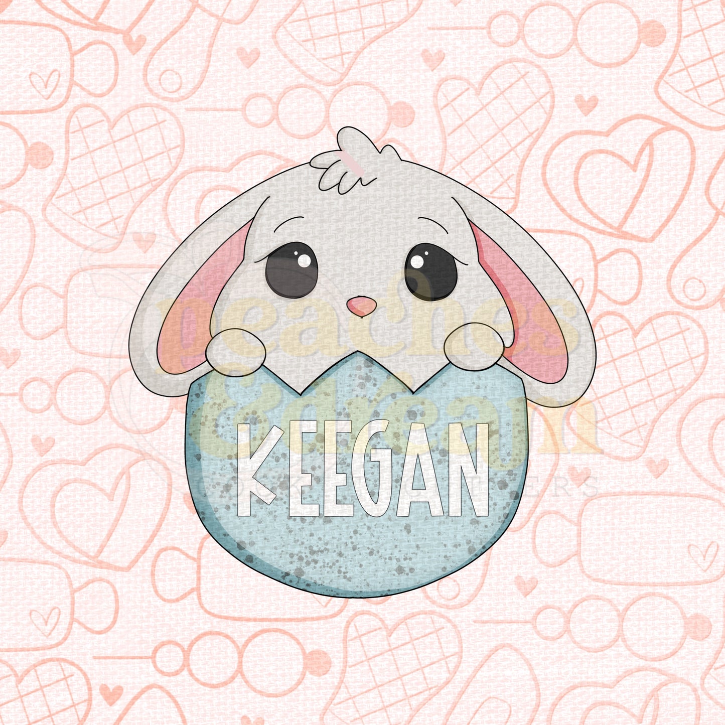 STL -  CUTE BUNNY EGG