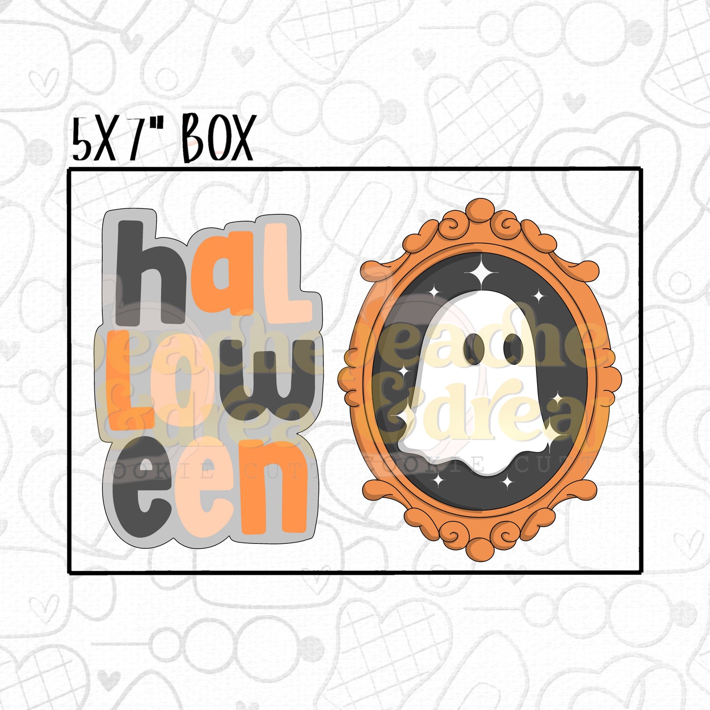 STL - HALLOWEEN MIRROR SET